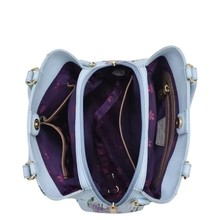 Load image into Gallery viewer, Anuschka Multi Compartment Satchel Underwater Beauty