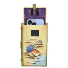 Load image into Gallery viewer, Anuschka Cell Phone Case & Wallet Gift of the Sea
