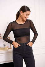 Load image into Gallery viewer, Choklate Paris Stretch Mesh Top
