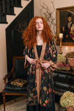 Load image into Gallery viewer, Market of Stars Heart of Gold Opera Duster Kimono Robe w/ Sacred Heart
