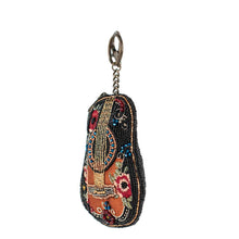 Load image into Gallery viewer, Mary Frances Classical Vibe Beaded Guitar Coin Purse
