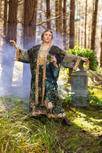 Load image into Gallery viewer, Market of Stars Bella Notte Opera Duster Kimono Robe w/Rabbit &amp; Moon
