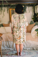 Load image into Gallery viewer, Market of Stars Fleur De Soleil Artist Dress Tunic w/ Pockets &amp; Florals
