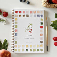 Load image into Gallery viewer, Emily Lex Studio Fruit watercolor workbook
