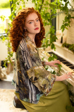 Load image into Gallery viewer, Market of Stars Theatre of Dreams Pixie Duster Cropped Kimono w/ Swan

