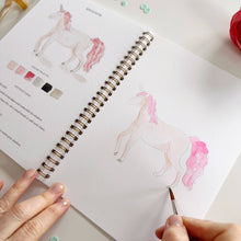 Load image into Gallery viewer, Emily Lex Studio Fairytale watercolor workbook
