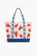 Load image into Gallery viewer, America &amp; Beyond Coastal Claw Beaded Boat Bag
