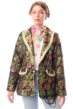 Load image into Gallery viewer, Aratta Renaissance Silk Jacquard Blazer/Jacket
