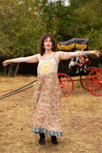 Load image into Gallery viewer, Market of Stars Love Revolution Bohéme Slip Dress w/ Sun, Horse &amp; Florals
