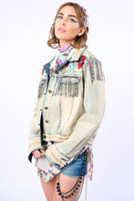 Load image into Gallery viewer, Aratta Country Queen Embellished Denim Jacket
