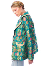 Load image into Gallery viewer, Aratta Renaissance Silk Jacquard Blazer/Jacket
