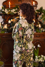 Load image into Gallery viewer, Market of Stars Fleur De Lune Pixie Duster Crop Kimono w/ Florals &amp; Bees
