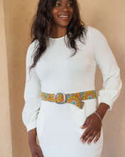 Load image into Gallery viewer, Jenny Krauss Andean Whisper Embroidered Wool Belt

