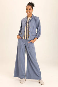 XCVI Linen Folksy Jacket