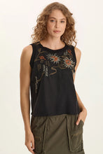 Load image into Gallery viewer, XCVI Embroidered Katrine Tank
