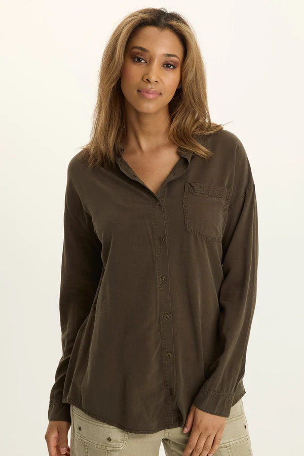 XCVI Dusten Button Up Top