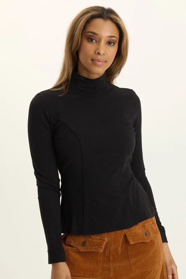 XCVI Kari Mock Neck Top