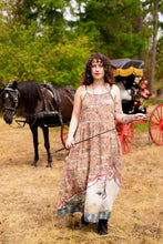 Load image into Gallery viewer, Market of Stars Love Revolution Bohéme Slip Dress w/ Sun, Horse &amp; Florals
