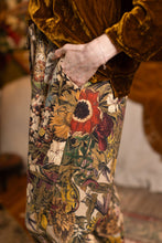 Load image into Gallery viewer, Market of Stars Golden Hour Linen Cropped Artist Pant w/ Floral Print
