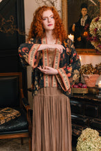 Load image into Gallery viewer, Market of Stars Heart of Gold Pixie Duster Crop Kimono w/ Sacred Heart
