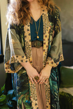 Load image into Gallery viewer, Market of Stars Bella Notte Opera Duster Kimono Robe w/Rabbit &amp; Moon
