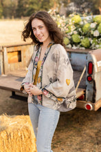 Load image into Gallery viewer, Market of Stars Take My Hand Pixie Duster Cropped Kimono w/ Hands
