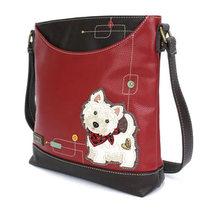 Chala Sweet Messenger Westie Burgundy