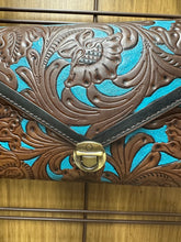 Load image into Gallery viewer, Myra Fana Hand Tooled Bag
