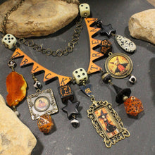 Load image into Gallery viewer, The Primitive Peddler TRICK or TREAT Charm'd Necklace
