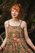 Load image into Gallery viewer, Market of Stars Woodland Wisdom Bohéme Maxi Slip Dress w/ Florals, Fox &amp; Owl
