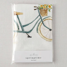 Load image into Gallery viewer, Emily Lex Studio Springtime cotton flour sack tea towel
