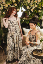 Load image into Gallery viewer, Market of Stars Honey &amp; The Moon Bohéme Maxi Slip Dress w/ Florals &amp; Bees
