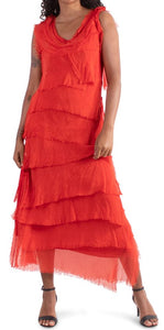Gigi Moda Sienna Silk Layers Maxi Dress