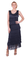 Load image into Gallery viewer, Gigi Moda Sienna Silk Layers Maxi Dress
