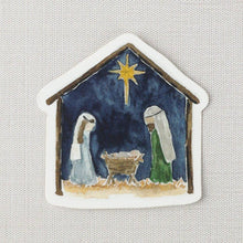 Load image into Gallery viewer, Emily Lex Studio Nativity sticker
