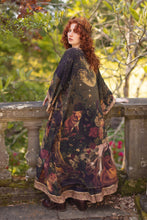 Load image into Gallery viewer, Market of Stars The Messenger Opera Duster Robe w/ Joan of Arc &amp; Florals
