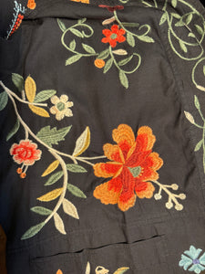 Johnny Was Belted Military Jacket Helenia