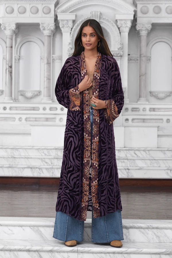 Johnny was silk kimono dress top