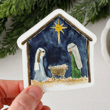 Load image into Gallery viewer, Emily Lex Studio Nativity sticker
