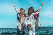 Load image into Gallery viewer, Market of Stars Moonstruck Bohemian Goddess Starduster Kimono w/ Waves
