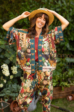 Load image into Gallery viewer, Market of Stars Stay Gold Pixie Duster Cropped Kimono w/ Rabbits and Bees
