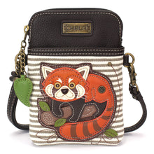 Load image into Gallery viewer, Chala Cellphone Xbody Red Panda Gray Stripe
