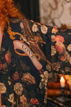 Load image into Gallery viewer, Market of Stars Heart of Gold Pixie Duster Crop Kimono w/ Sacred Heart
