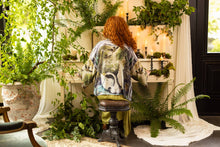 Load image into Gallery viewer, Market of Stars Theatre of Dreams Pixie Duster Cropped Kimono w/ Swan
