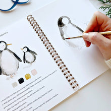 Load image into Gallery viewer, Emily Lex Studio Winter watercolor workbook
