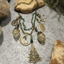 Load image into Gallery viewer, The Primitive Peddler In The Meadow Charm'd Necklace
