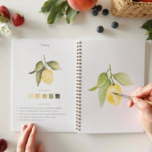 Load image into Gallery viewer, Emily Lex Studio Fruit watercolor workbook
