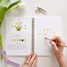 Load image into Gallery viewer, Emily Lex Studio Spring watercolor workbook
