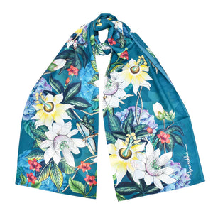 Anuschka Printed Chiffon Scarf