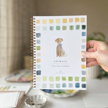 Load image into Gallery viewer, Emily Lex Studio Animals Watercolor Workbook
